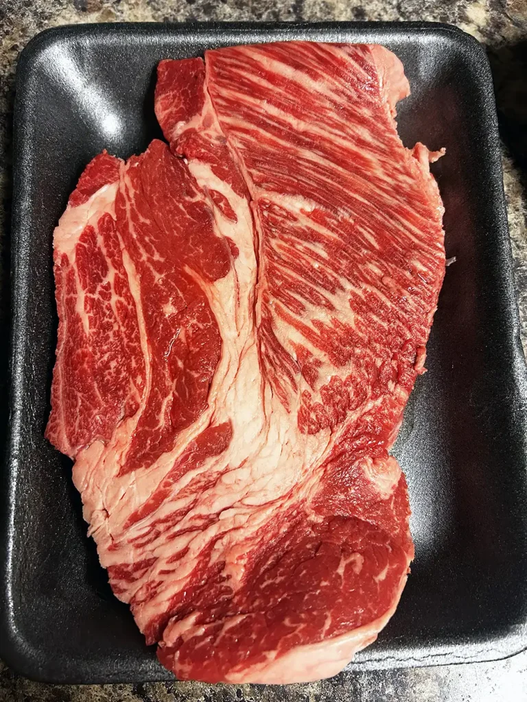 Chuck Steak pre cook