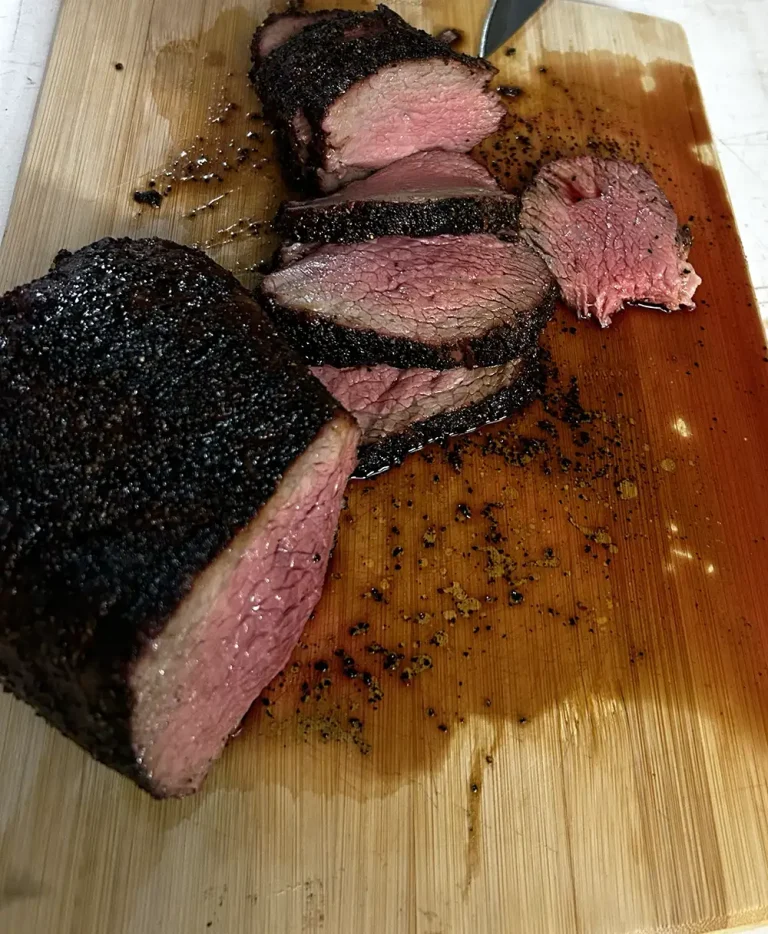 Tri-Tip Sliced medium rare