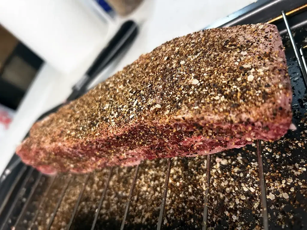 Seasoned beef rib