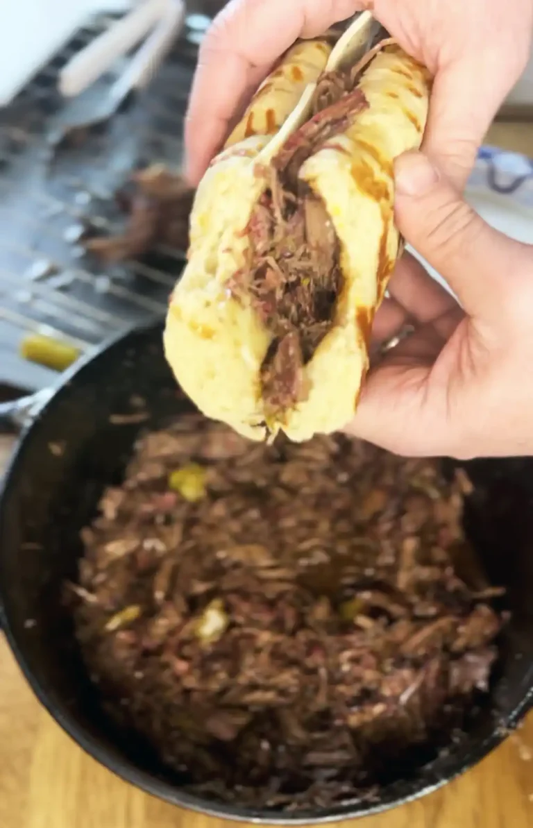 Smoked Mississippi Pot Roast Sandwiches